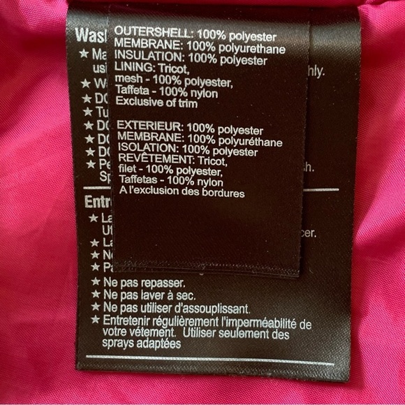 Burton DRYRIDE Womens XS Snowboard Ski Jacket Coat Pink Hooded Vented Winter - Picture 13 of 15